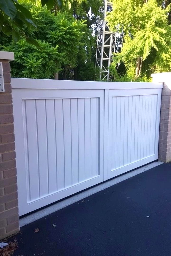 Convenient Sliding Fence Gate - 22 Fence Gate Ideas