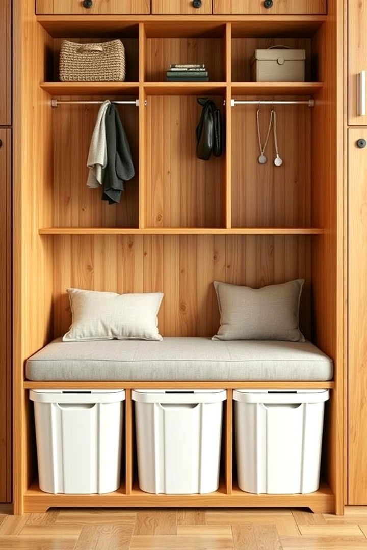 Convertible Furniture Storage - 22 Garbage Can Storage Ideas