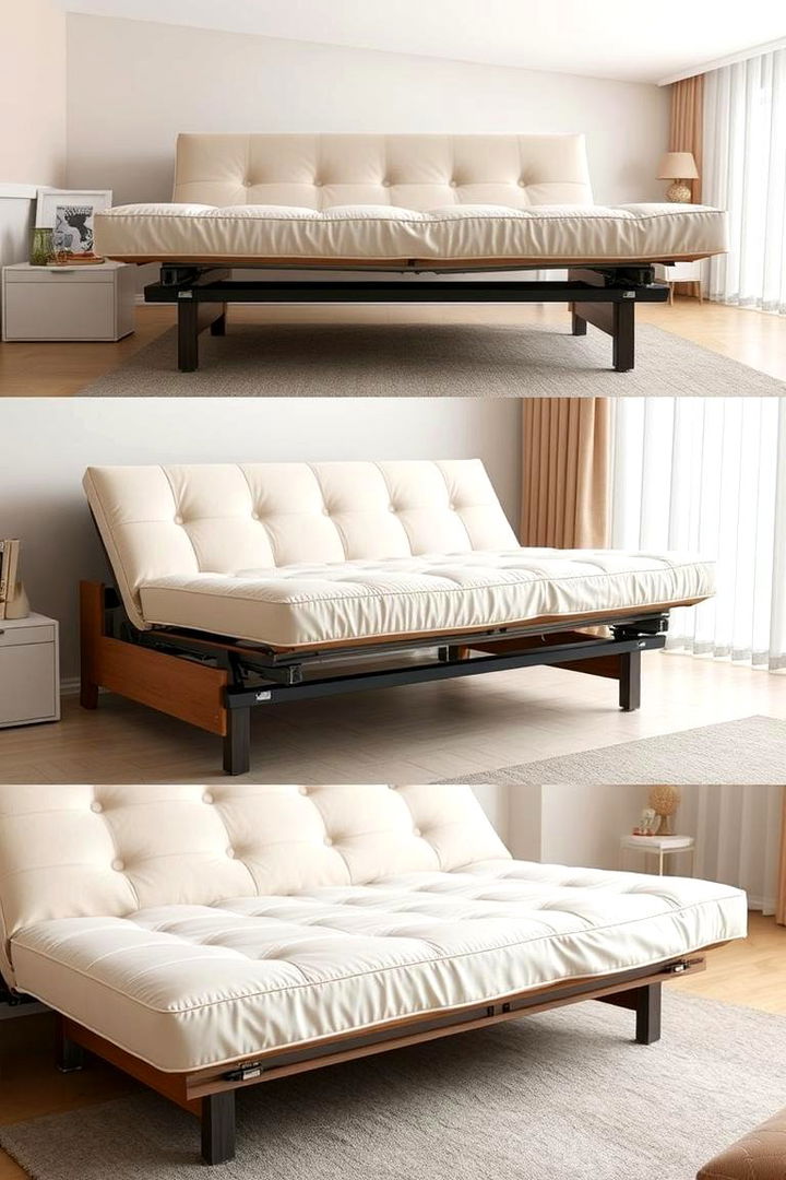 Convertible Futon Innovation - 22 Futon Bedroom Ideas