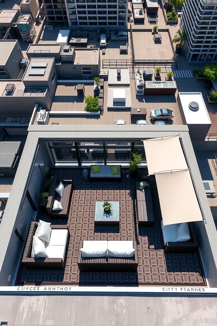 Convertible Multi Use Space - 22 Rooftop Deck Ideas