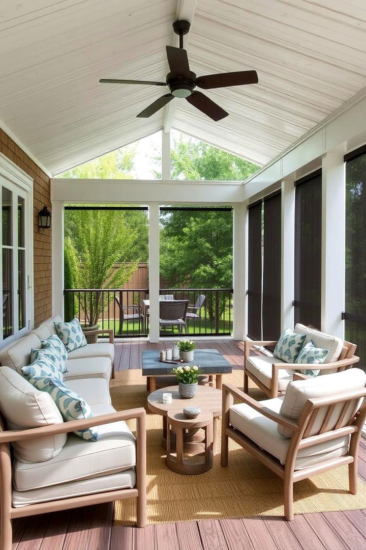 Convertible Multi Use Space - 22 Mobile Home Porch Ideas