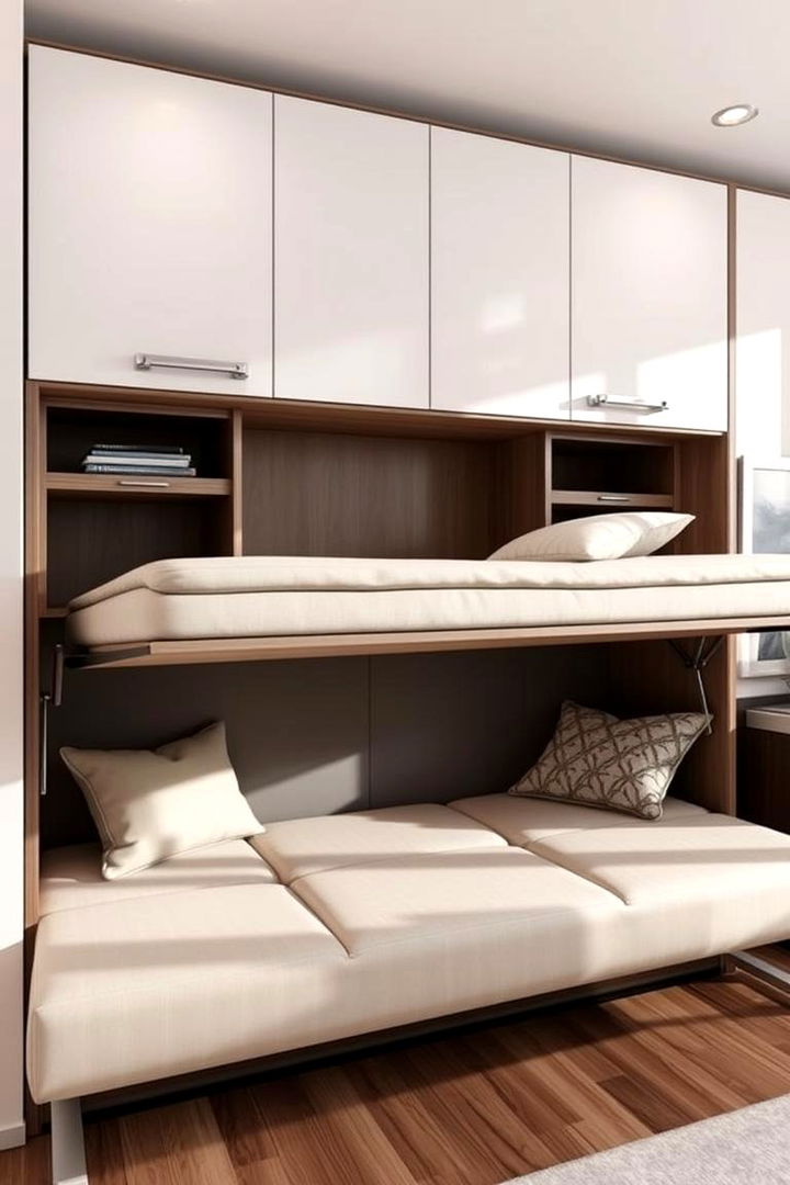 Convertible Murphy Seating - 22 Bedroom Seating Area Ideas
