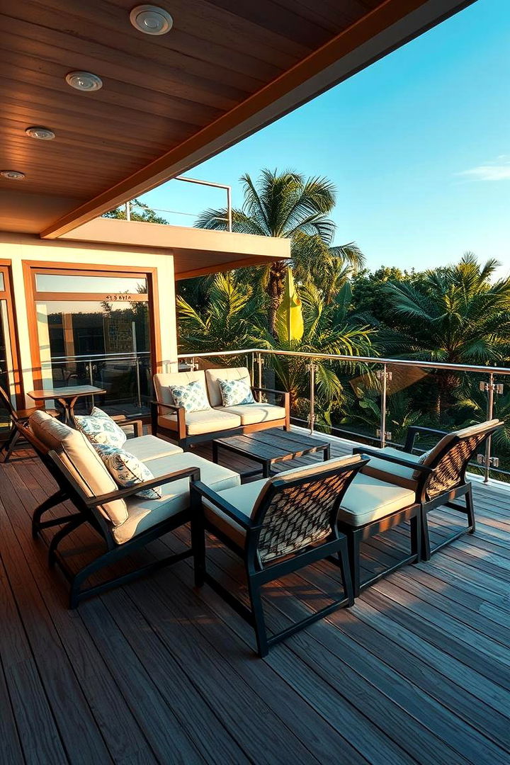 Convertible Seating Solutions - 22 Deck Seating Ideas