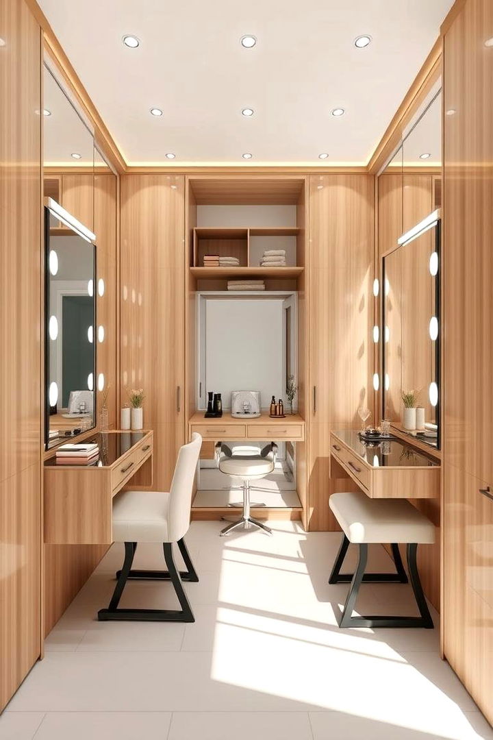 Convertible Space Innovation - 22 Makeup Room Ideas