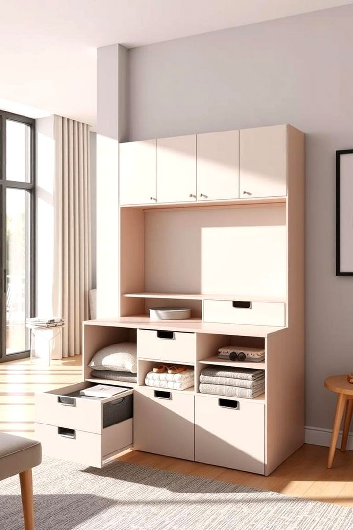 Convertible Storage Units - 22 Living Room Storage Ideas