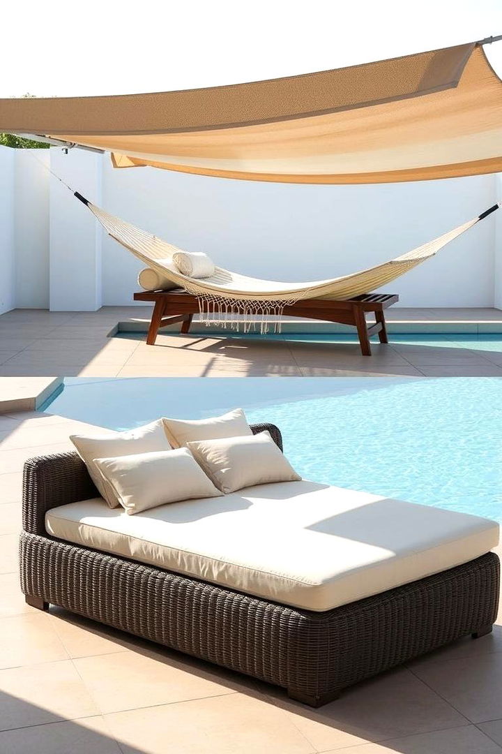 Convertible Sunbeds and Hammocks - 22 Pool Furniture Ideas