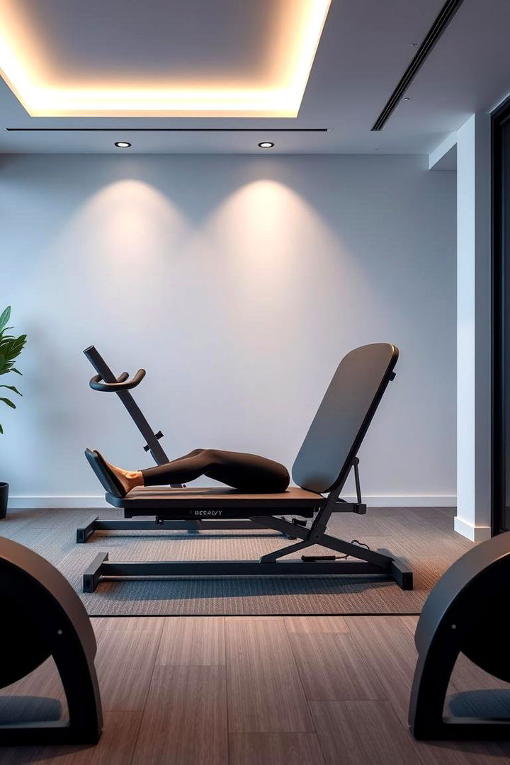 Convertible Workout Furniture - 22 Small Home Gym Ideas