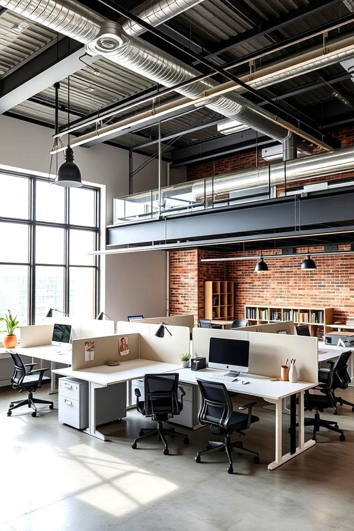 Convertible Workstation Designs - 22 Loft Office Ideas