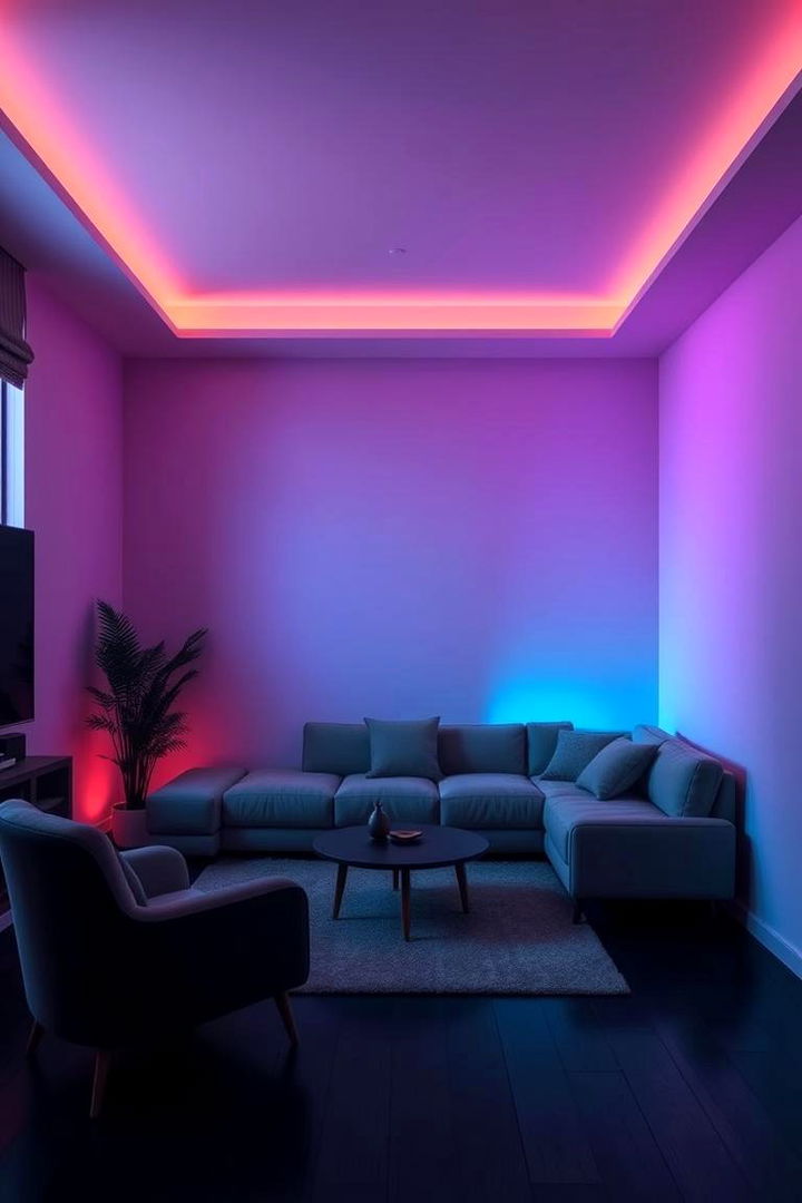 Cool Gradient Transitions - 22 Boys Room Paint Ideas