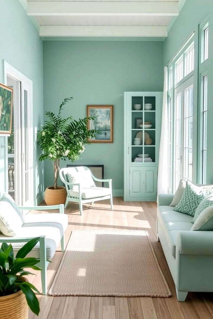 Cool Mint Refresher - 22 Lake House Exterior Colors Ideas