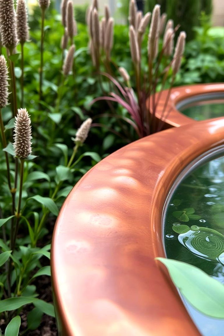 Copper Garden Borders - 22 Modern Garden Edging Ideas