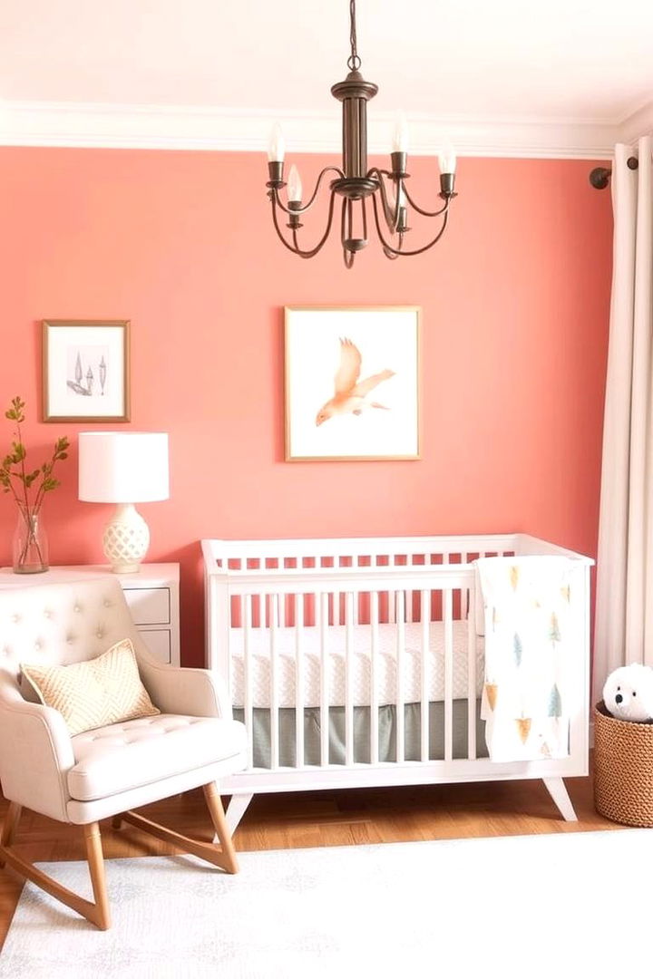 Coral Blush - 22 Nursery Color Ideas
