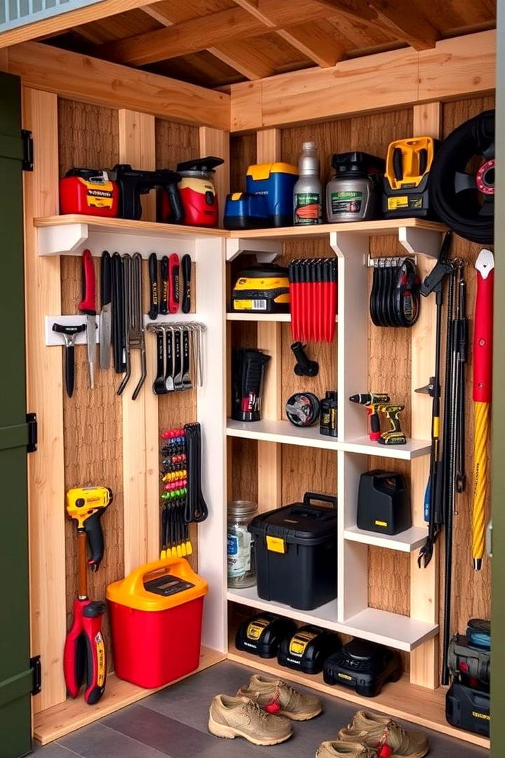 Corner Shelving Units - 22 Shed Shelving Ideas