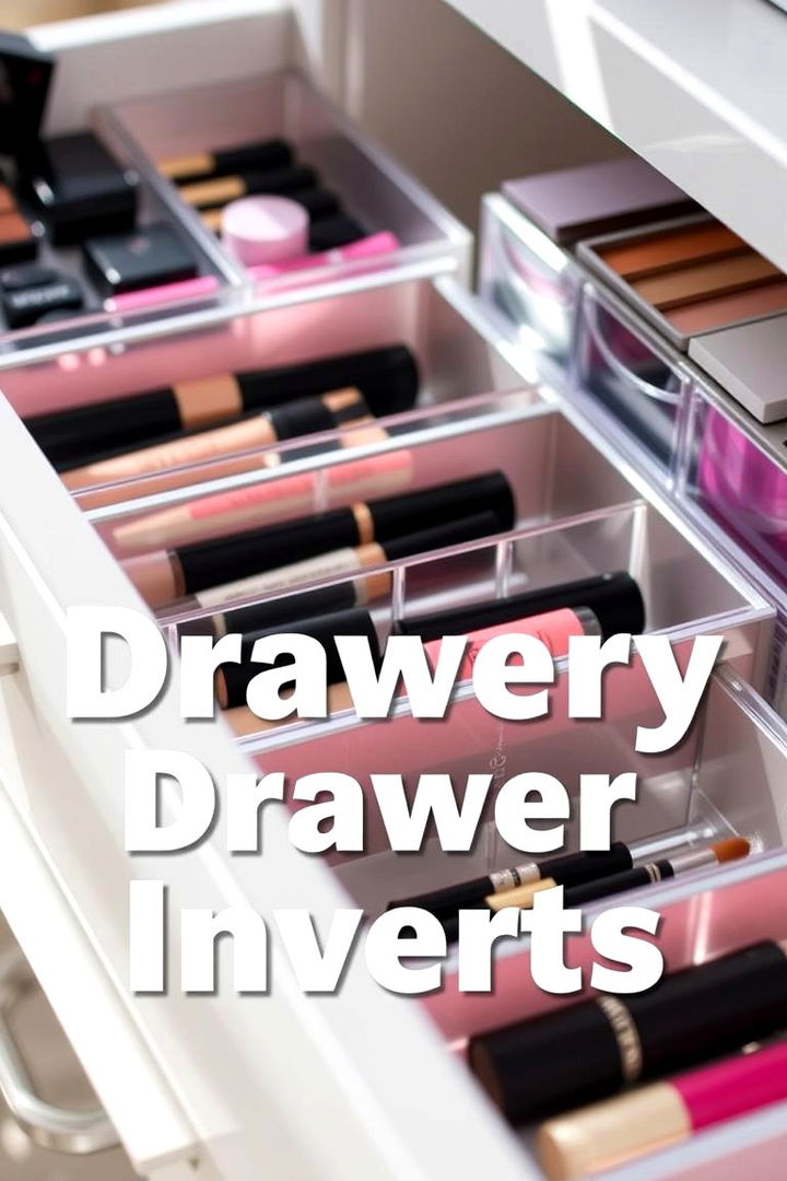 Cosmetic Drawer Inserts - 22 Bathroom Drawer Organization Ideas
