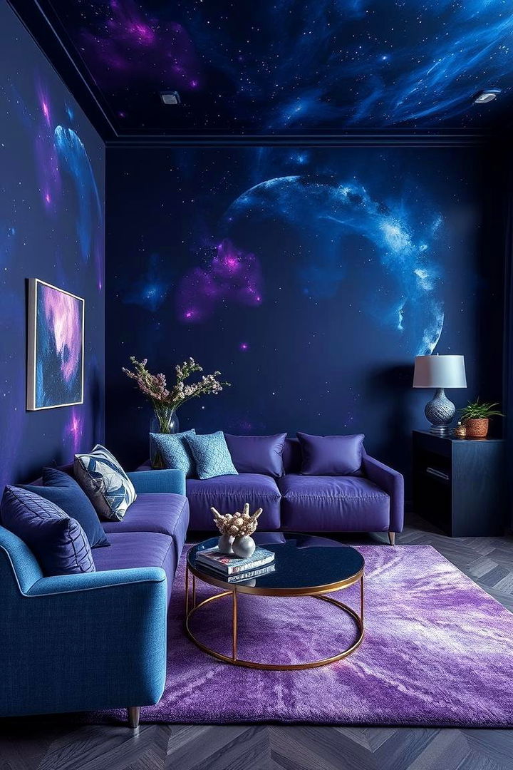 Cosmic Color Palettes - 22 Space-themed Room Ideas