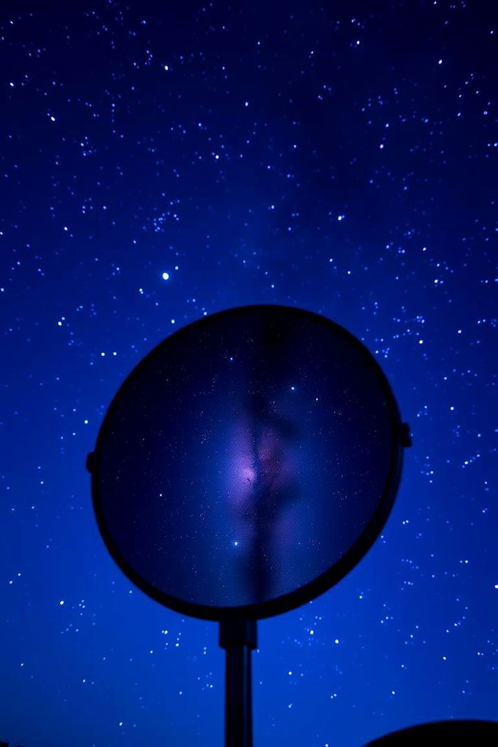 Cosmic Sky Mirror Painting - 22 Mirror Painting Ideas