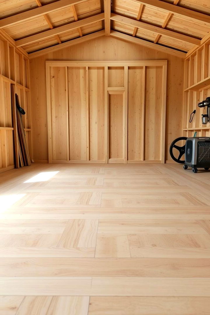 Cost Effective Laminated Flooring - 22 Shed Floor Ideas