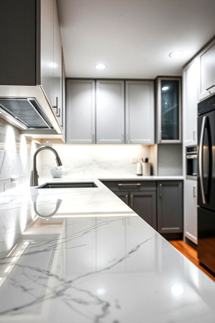 Cost Effectiveness Over the Long Run - 22 Quartz Kitchen Countertops