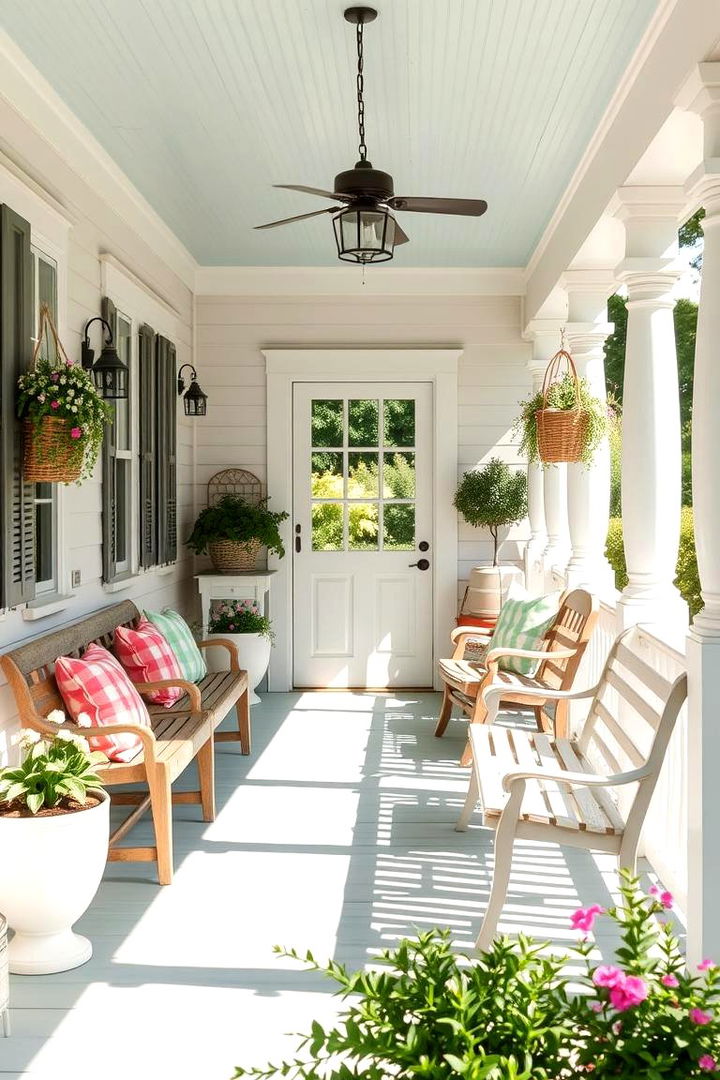 Cottage Country Style - 22 Back Porch Ideas