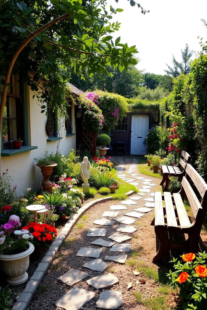 Cottage Garden Charm - 22 Enclosed Garden Ideas