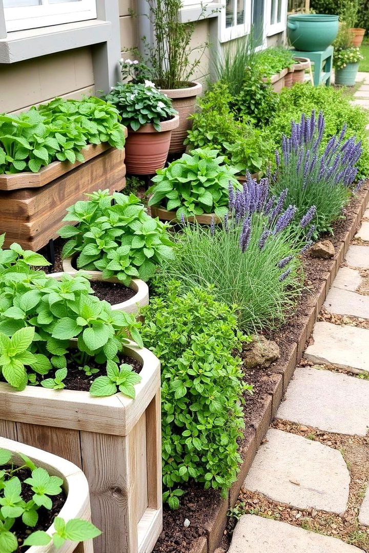 Cottage Garden Herb Layout - 22 Herb Garden Ideas