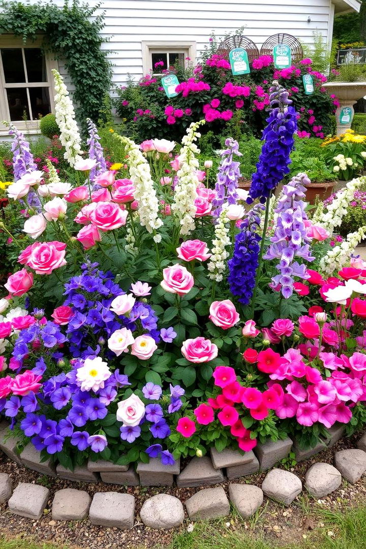 Cottage Garden Round Bed - 22 Round Garden Bed Ideas