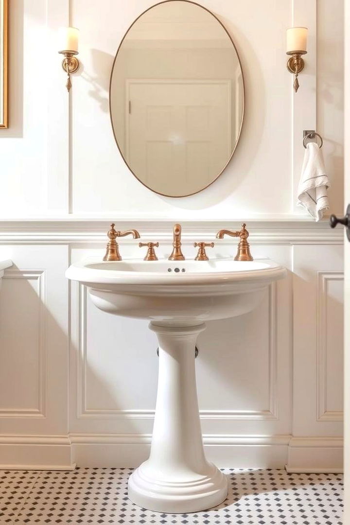 Cottage Sink Styles with Traditional Flair - 22 Cottage Bathroom Ideas
