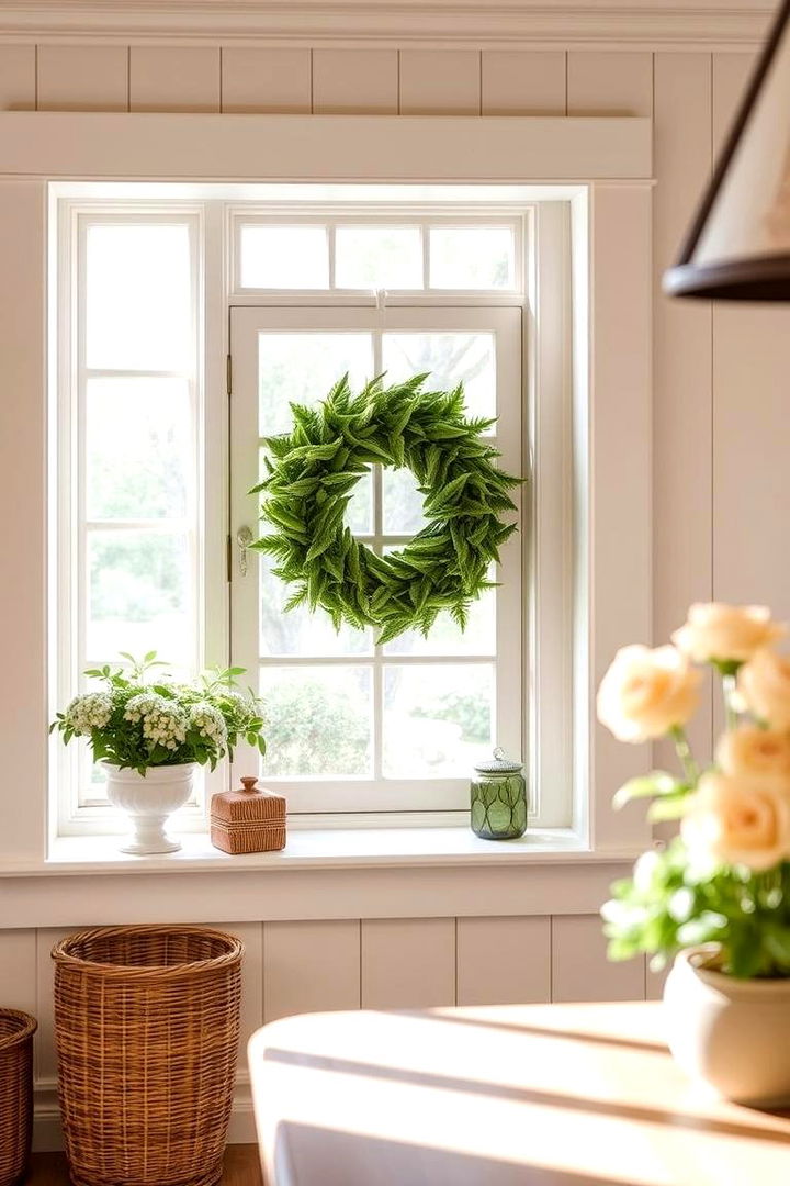 Country Chic Trim - 22 Farmhouse Interior Window Trim Ideas