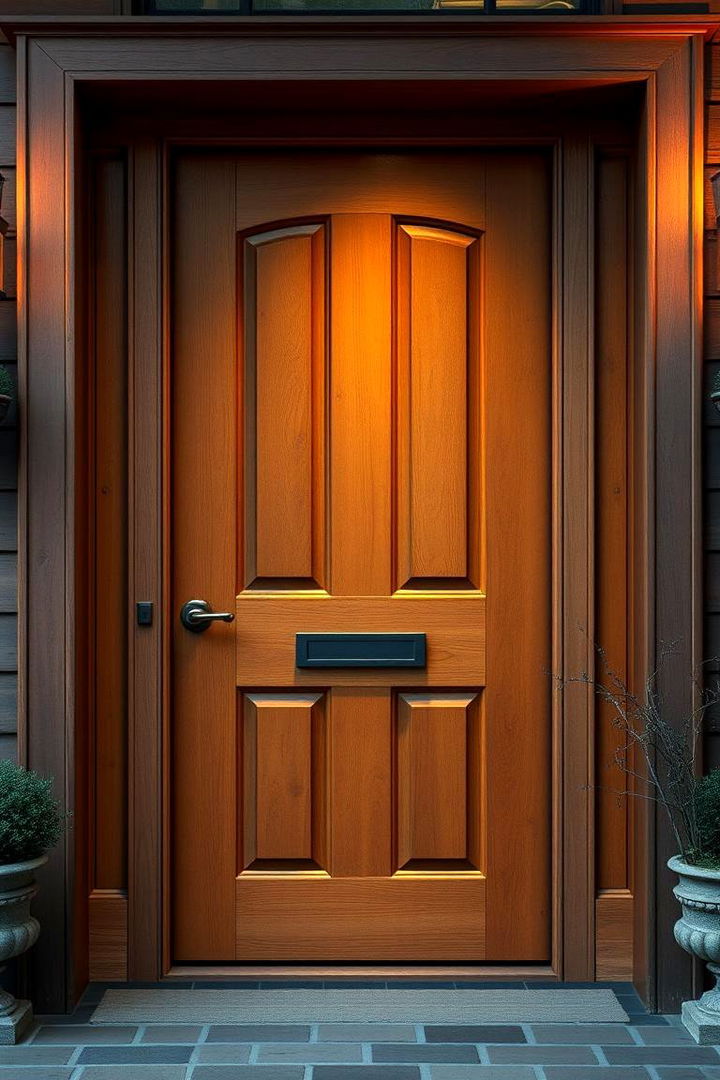 Country Home Warmth - 22 Rustic Front Door Ideas