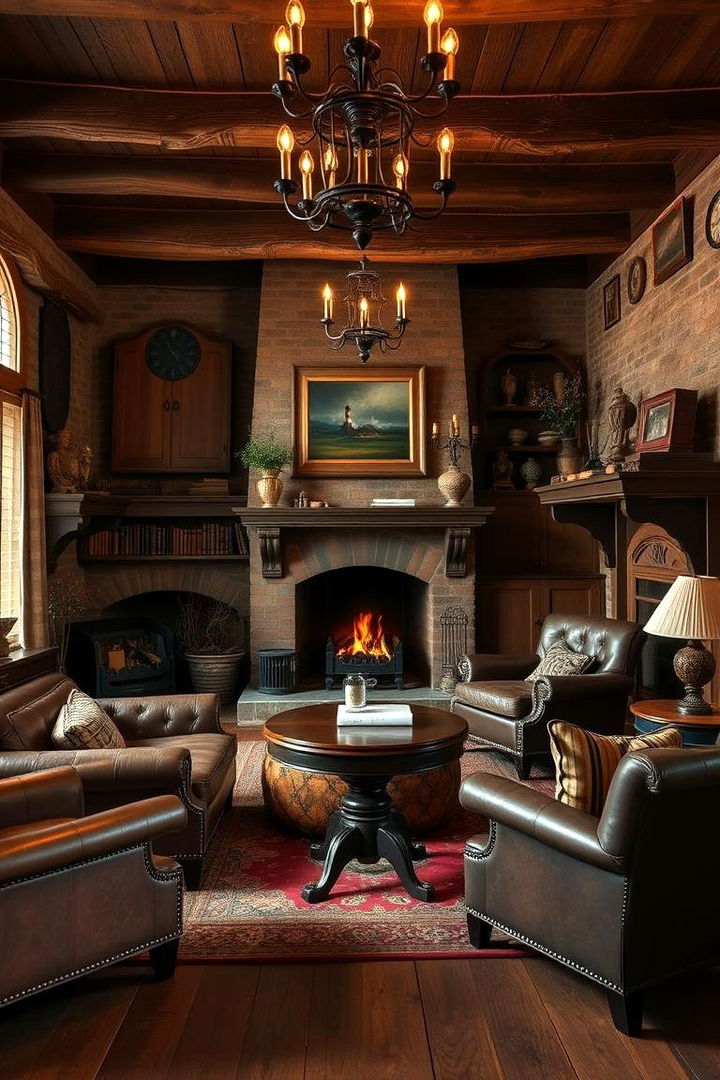 Countryside Manor Retreat - 22 Cigar Room Ideas