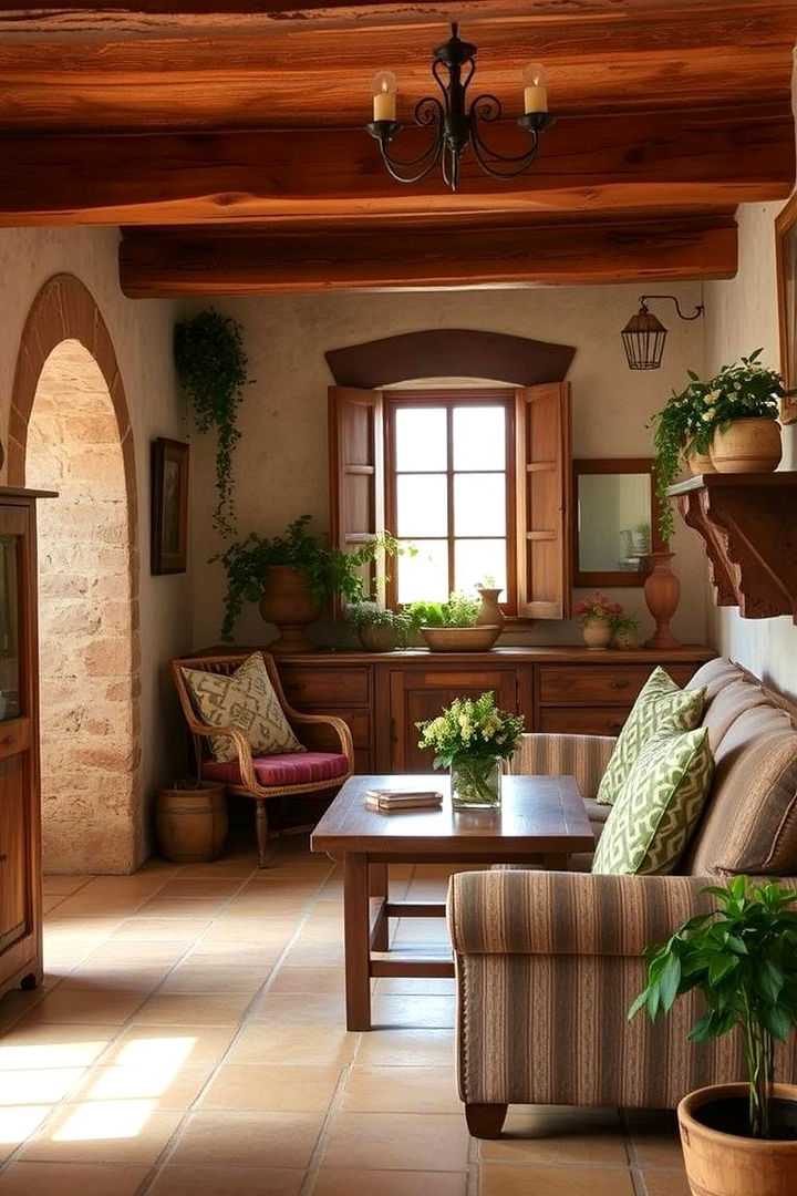 Countryside Rustic Ambiance - 22 Tuscan Interior Design Ideas