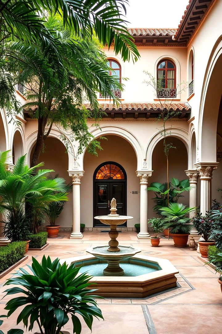 Courtyard Designs and Outdoor Retreats - 22 spanish colonial revival architecture