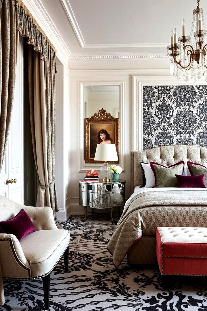 Couture Inspired Parisian Charm - 22 Paris-themed Bedroom Ideas