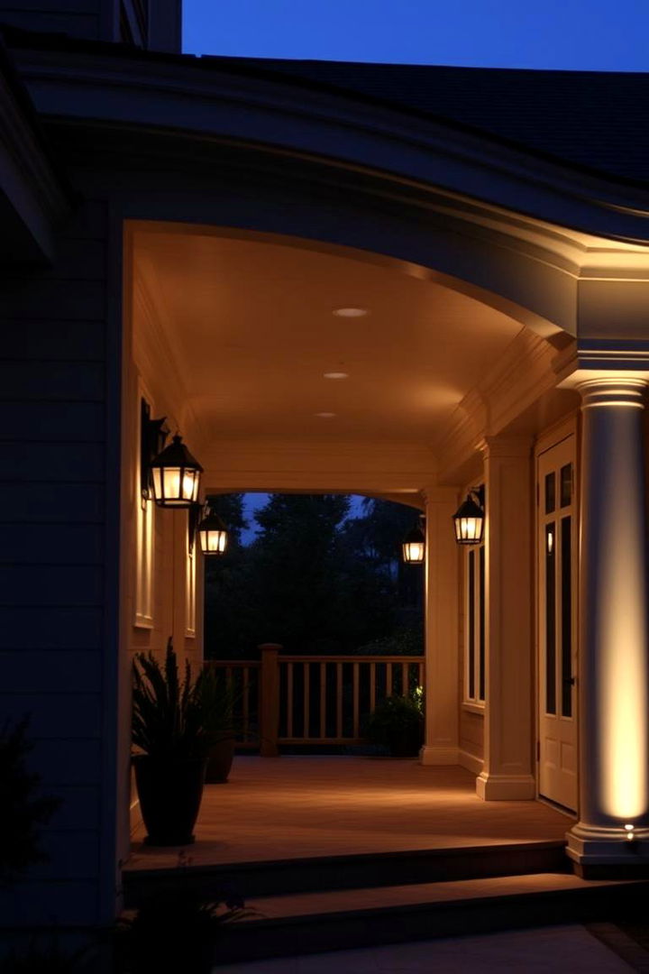 Cove Lighting for Porches - 22 Outdoor Lighting Ideas