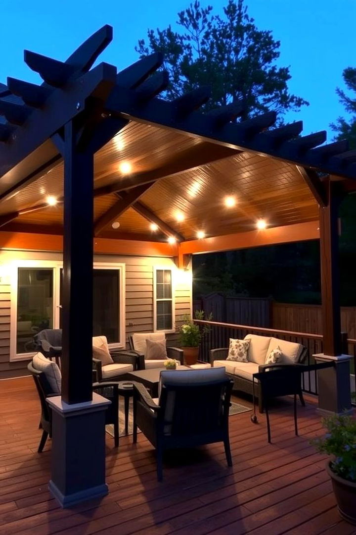 Covered Patio Deck Designs - 22 Mobile Home Deck Ideas