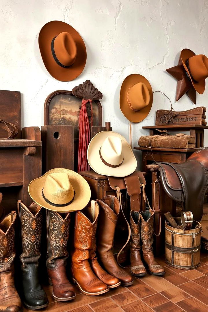 Cowboy Inspired Decor Details - 22 Western Bedroom Ideas