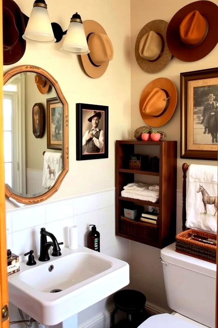 Cowboy and Western Memorabilia - 22 Western Bathroom Ideas