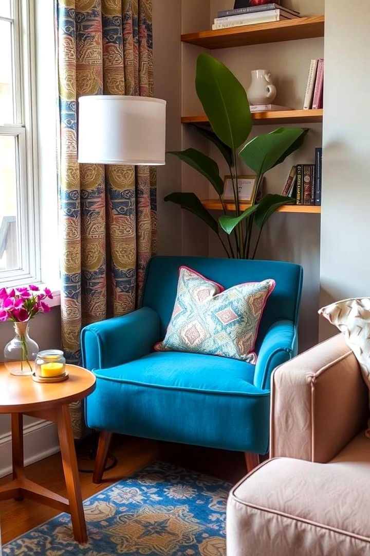 Cozy Accent Chairs - 22 Small Living Room Ideas