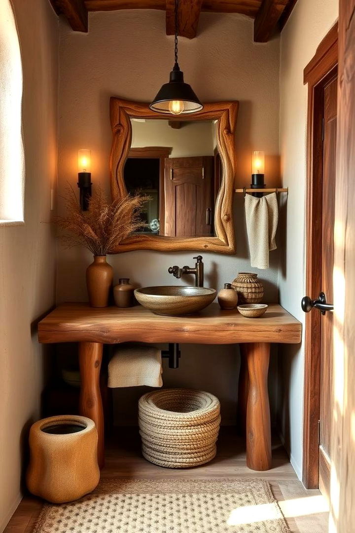 Cozy Artisan Vanity - 22 Bedroom Vanity Ideas