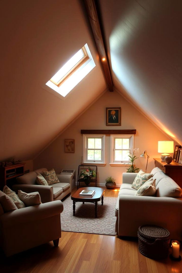Cozy Attic Conversion - 22 Vaulted Ceiling Ideas