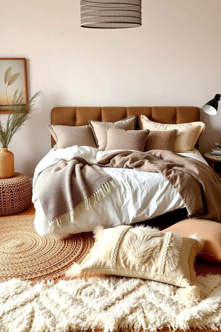 Cozy Bedding and Soft Textures - 22 Tween Bedroom Ideas