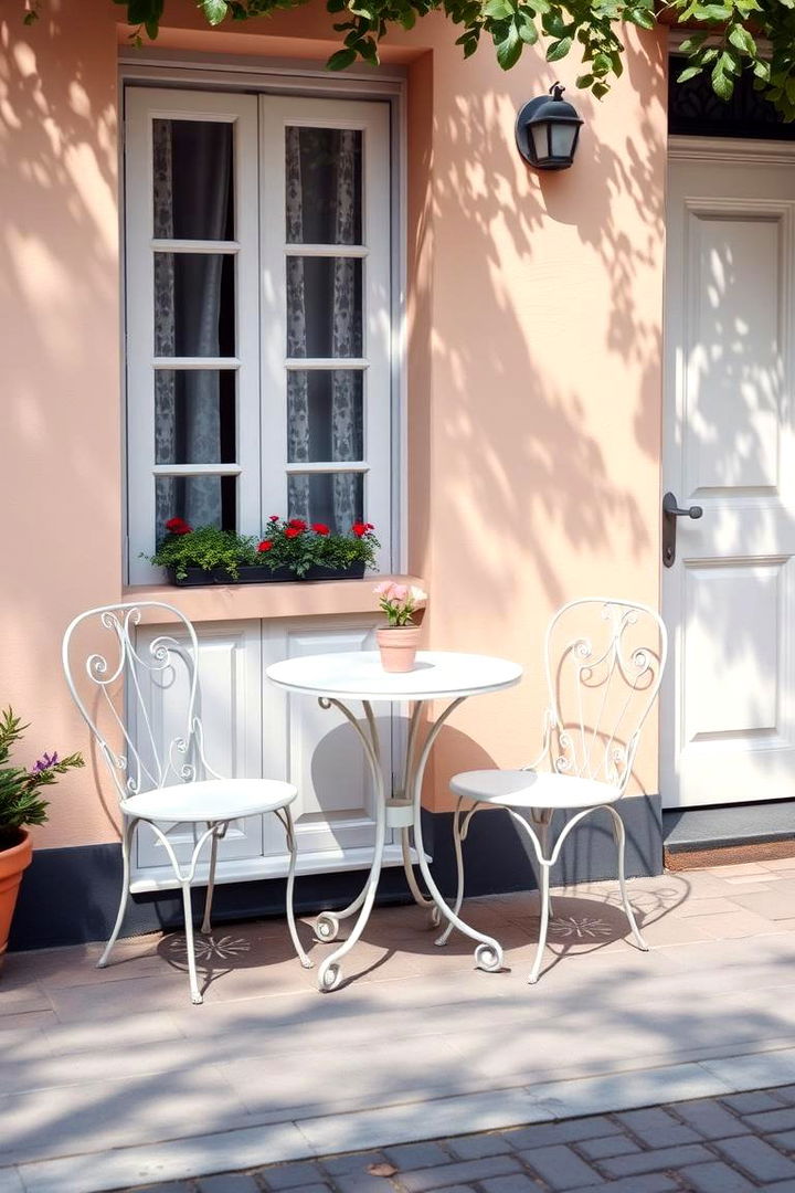 Cozy Bistro Set Arrangements - 22 Garden Seating Ideas
