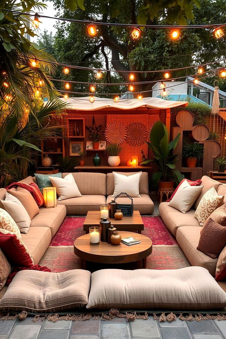 Cozy Bohemian Lounge Spaces - 22 boho wedding ideas