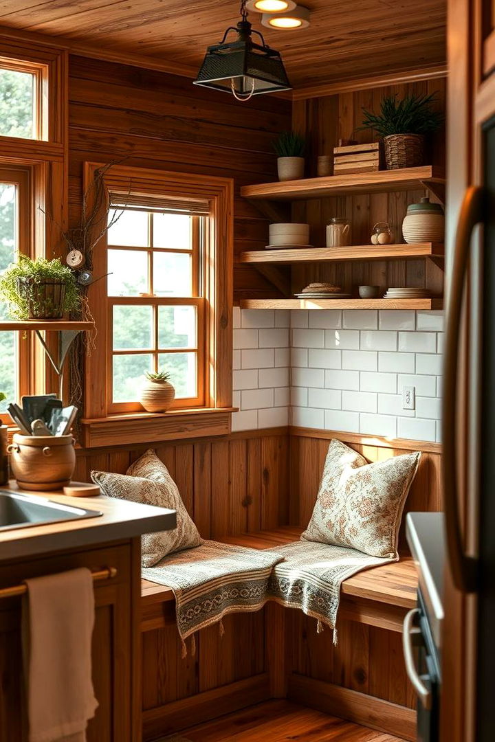 Cozy Buttery Nook Design - 22 Tudor Kitchen Ideas