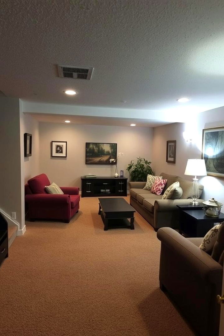 Cozy Carpet Solutions - 22 Basement Floor Ideas