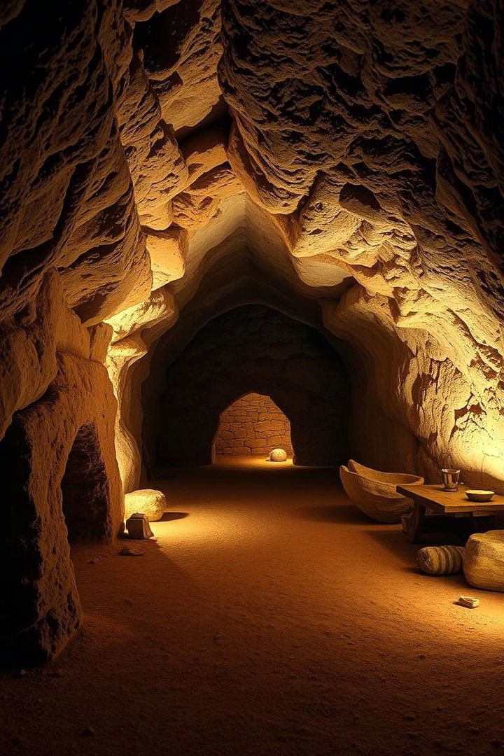 Cozy Cave Dwelling - 22 Rustic Tiny House Ideas