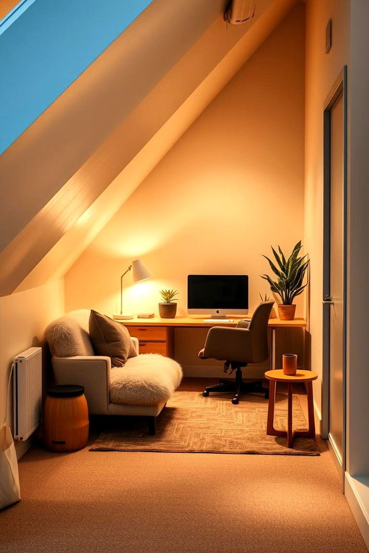 Cozy Corners for Relaxation - 22 Loft Office Ideas