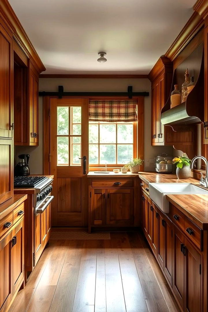 Cozy Country Style Cabinetry - 22 Cabin Kitchen Ideas