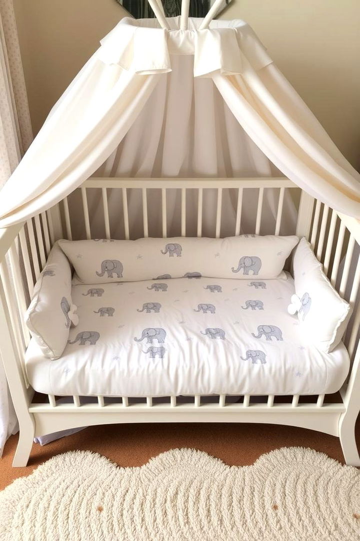 Cozy Crib Design - 22 Elephant Nursery Ideas