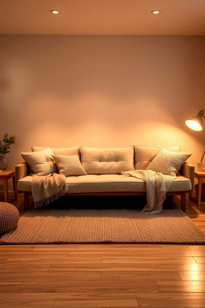 Cozy Futon Layouts - 22 Futon Bedroom Ideas